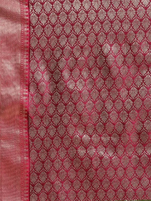 Green_Matka_Silk/Silk_Blend_Banarasi_Sarees_For_Women
