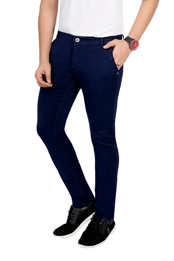 Royal_Blue_Cotton_Premium_Solid_Jeans_For_Men