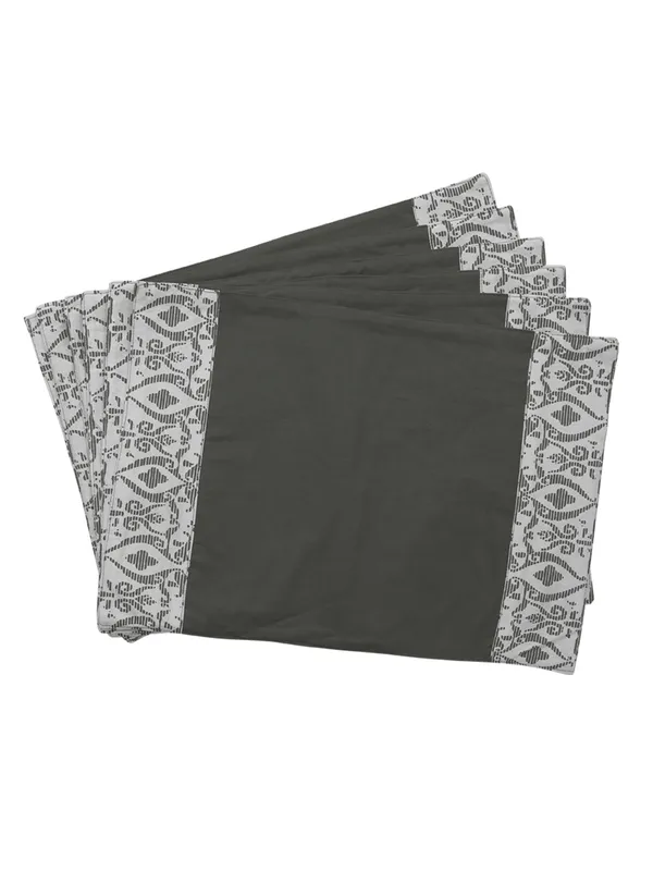 Pack_for_18_Pieces_Cotton_Grey_Abstract_Printed_Place_Mat_With_Napkin_Set_for_Dining_and_Center_Table