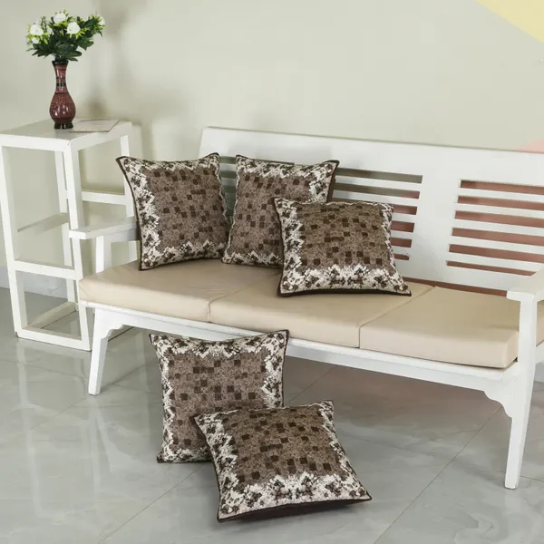 Homerz_Premium_Velvet_Set_of_5_Cushion_Cover,_16_x_16_inch_Size,_Luxury_Finish_with_High_Durability_(Virat_D)