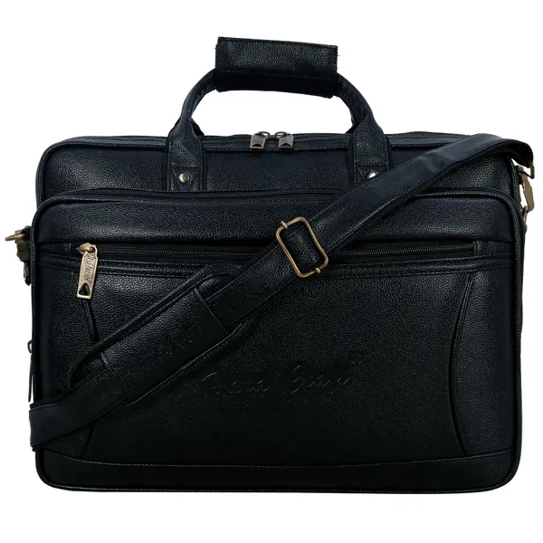 Men_Black_PU_Leather_Finish_Laptop_Messenger_Bag