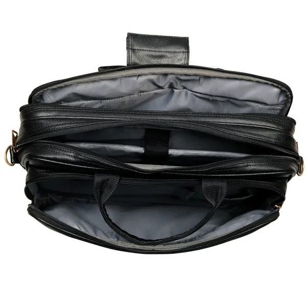 Men_Black_PU_Leather_Finish_Laptop_Messenger_Bag