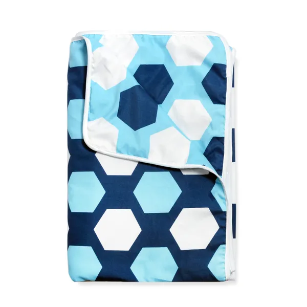 Geometric_Single_Dohar_for_AC_Room_(Polyester,_Sky_Blue_and_Navy)