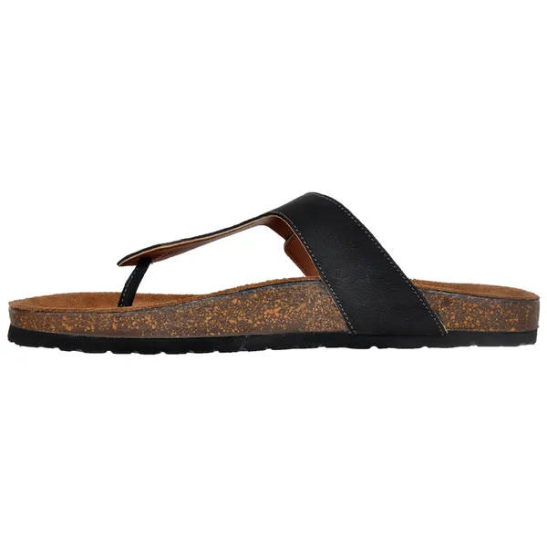 Black_Leather_Sandal_Casual_Leather_Flats_For_Men