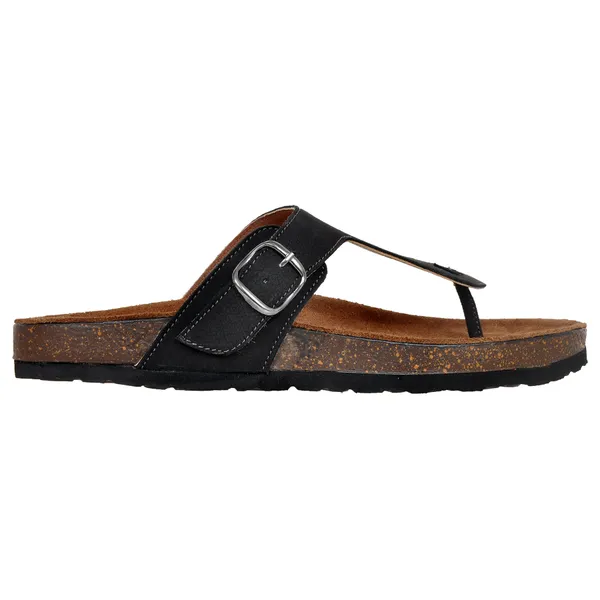 Black_Leather_Sandal_Casual_Leather_Flats_For_Men