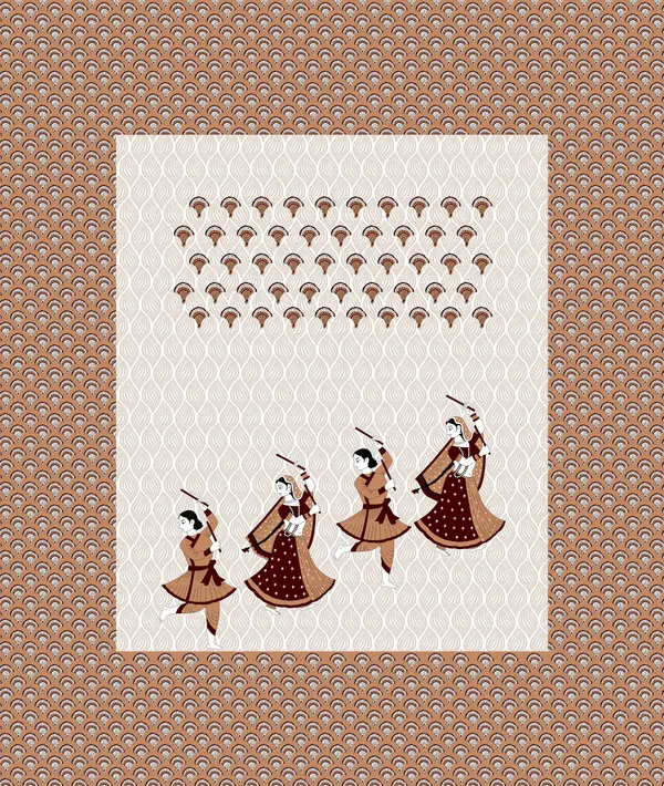 Cotton_Printed_Double_Bedsheet_(Brown)_with_set_of_2_Pillow_Covers