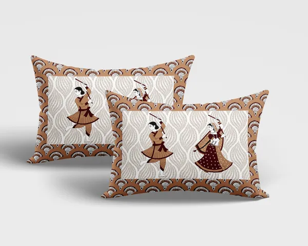 Cotton_Printed_Double_Bedsheet_(Brown)_with_set_of_2_Pillow_Covers