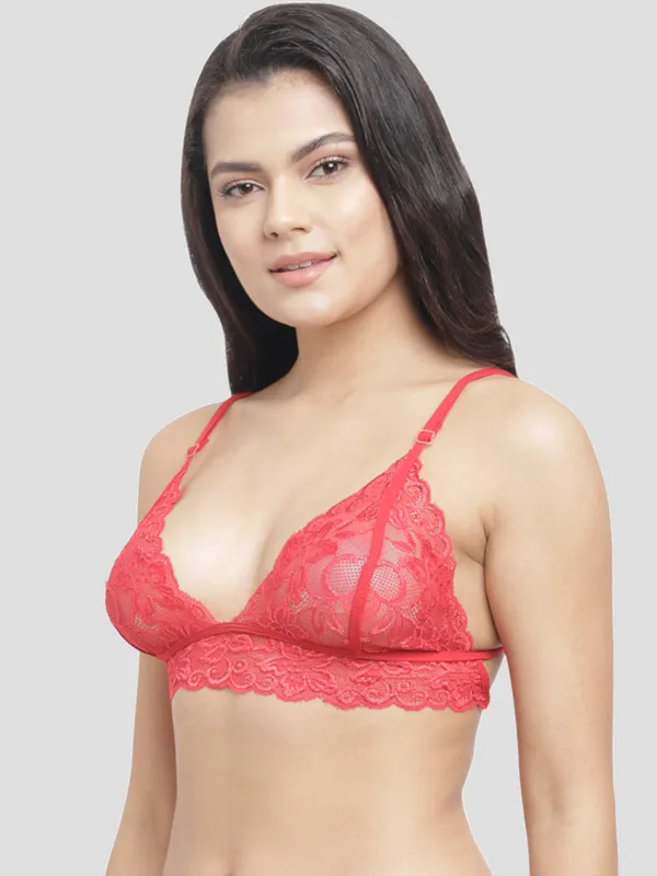 Floral_Lace_Deep_Neck_Bralettes_Fancy_Bridal_Bra_For_Women