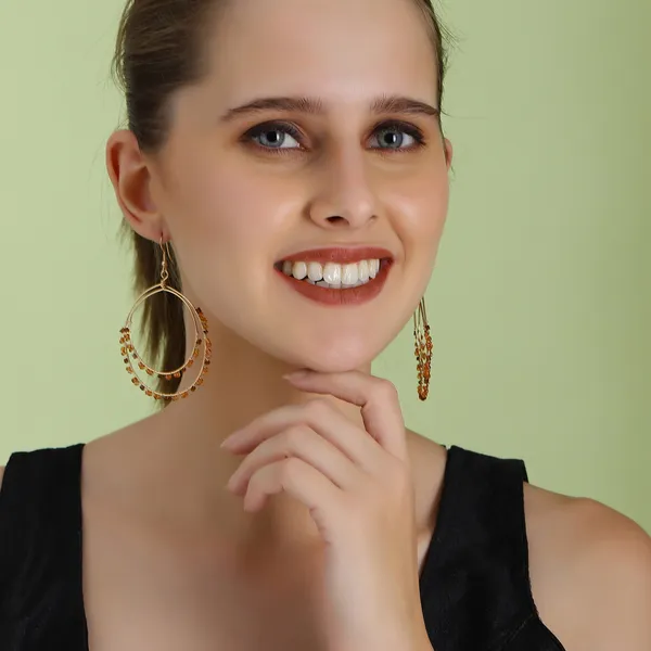 Red_Dangle_Fancy_Earring_For_Women