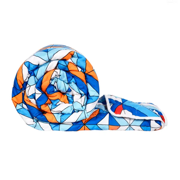 Geometric_Single_Comforter_for_Mild_Winter_(Polyester,_Blue,_Orange)