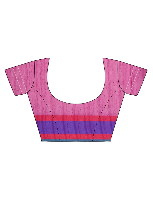 Purple_Cotton_Blend_Banarasi_Sarees_For_Women