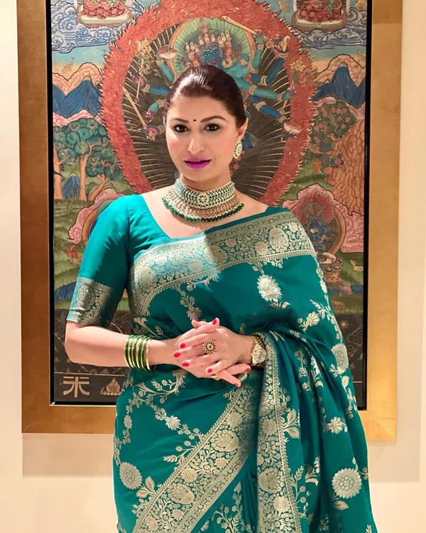 GREEN_KANJIVARAM_SILK_SAREE
