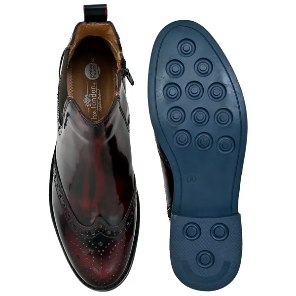 Cherry_Brush-Off_Leather_Brogues_Mid_Top_Blocked_Heel_Regular_Boots