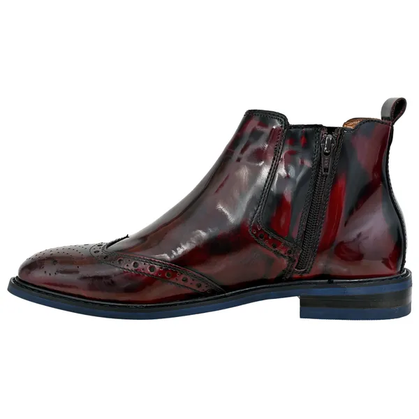 Cherry_Brush-Off_Leather_Brogues_Mid_Top_Blocked_Heel_Regular_Boots