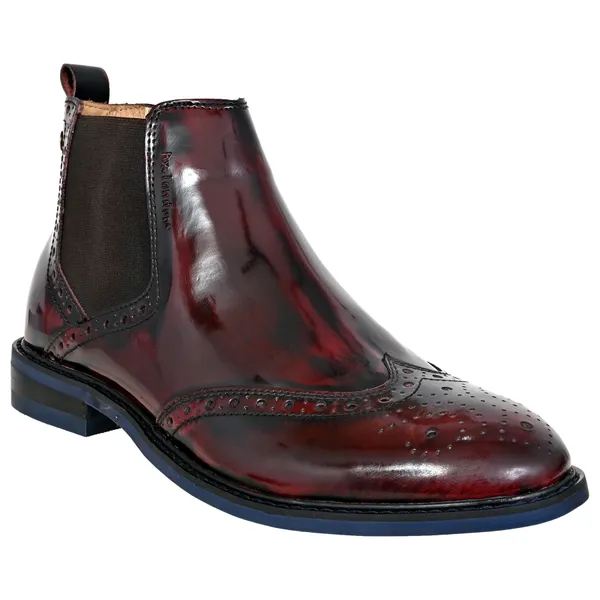 Cherry_Brush-Off_Leather_Brogues_Mid_Top_Blocked_Heel_Regular_Boots
