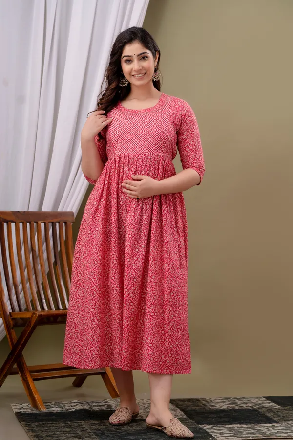 karachi_Cotton_Printed_Maternity_And_Feeding_Kurti_Combo_Of_2