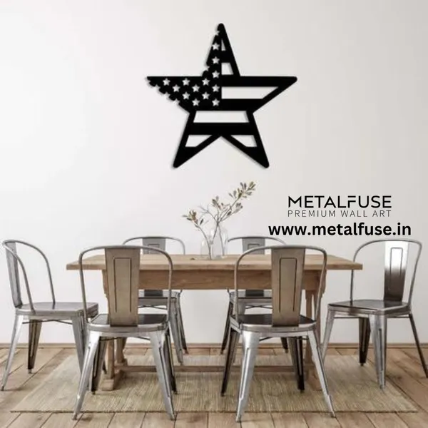 Black_American_Flag_Star_-_Wood_Wall_Art