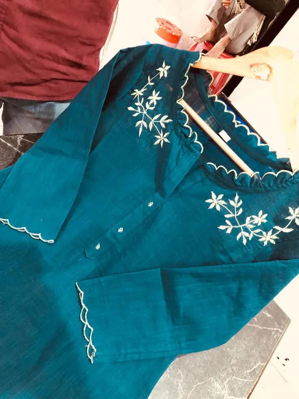 Till_Blue_COTTON_Printed_Kurta_Set_For_Women