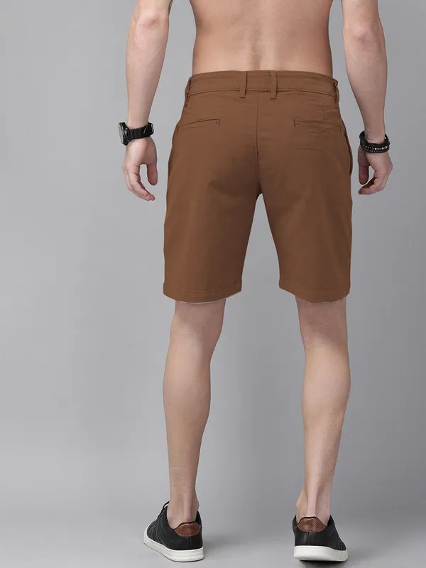 Khaki_Cotton_Blend_Premium_Solid_Chino_Shorts_For_Men