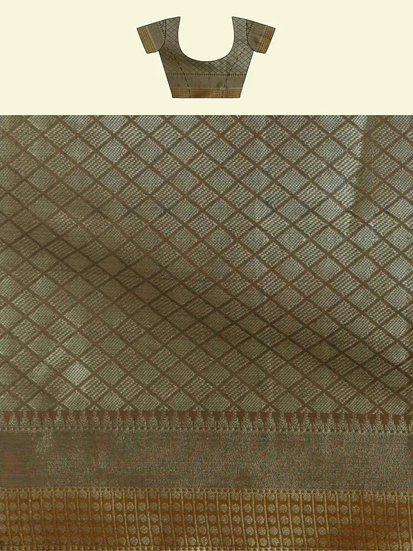 Sea_Green_Mulberry_Silk/Silk_Blend_Banarasi_Sarees_For_Women