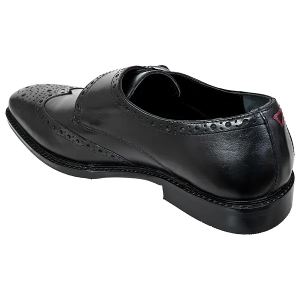 Black_Leather_Brogues_Single_Strap_Formal_Monk_Shoes
