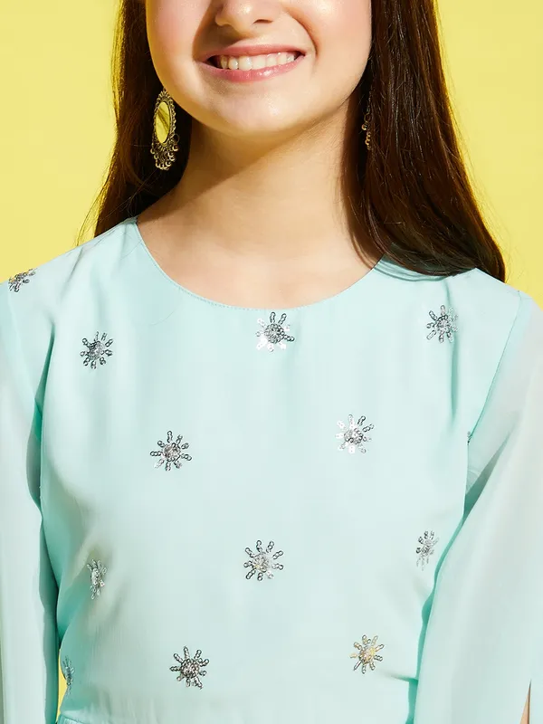 Blue_Dress_for_Girl_|_Georgette_Maxi