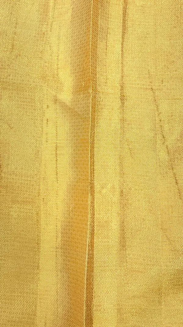 Humairah_Pure_Handloom_Peach_Dupion_Silk_Golden_Zari_Floral_Booti_Banarasi_Zari_Border_with_Floral_Banarasi_Pallu_and_Peach_Blouse