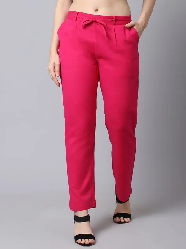 Pink_Pleat-front_Cigrette_Pants