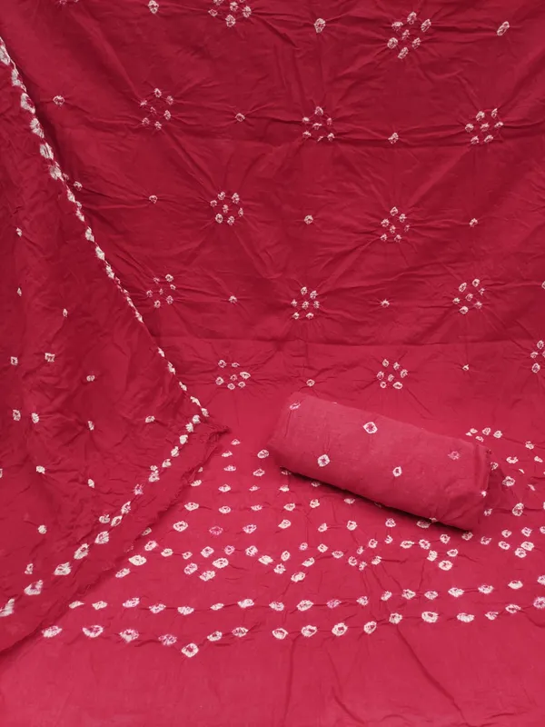 Unstitched_Suit_Dress_Material_|_Sanaya_Pure_Cotton_Hand_Bandhej_Bandhani_|_Premium_Unstitched_Suit_Material_For_Her_|_4.50_Meter_Top_&_Bottom_With_2_Meter_Dupatta