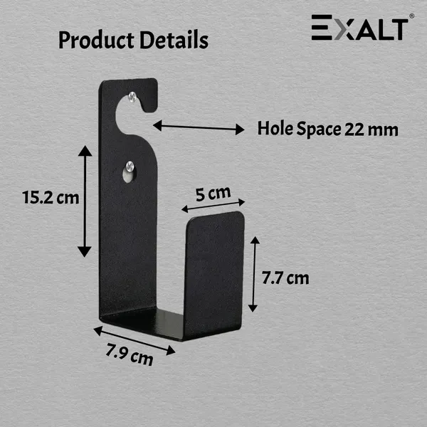 Black_Wall_Mounted_Durable_Heavy_Duty_Ms_Garden_Pipe_Stand