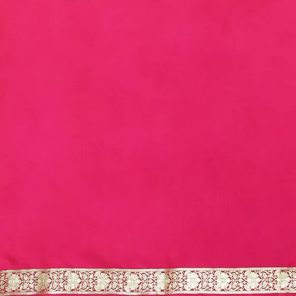 Orange_Satin_Silk_Banarasi_Sarees_For_Women