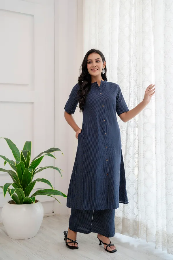 Navy_Blue_Cotton_Kurta_With_Palazzo_Set_For_Women