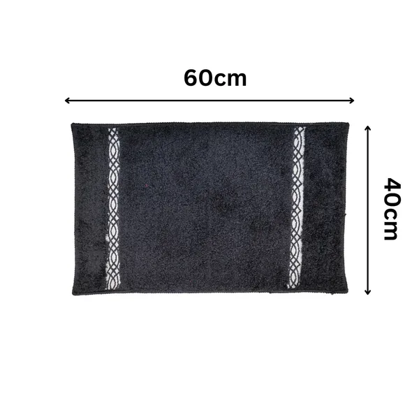 Grey_Zodico_Anti-Skid_Bath/Room_Mat_40x60cm_Cotton