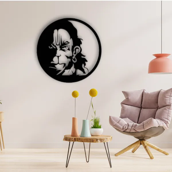 Black_Hanuman_Ji_Wood_Wall_Art
