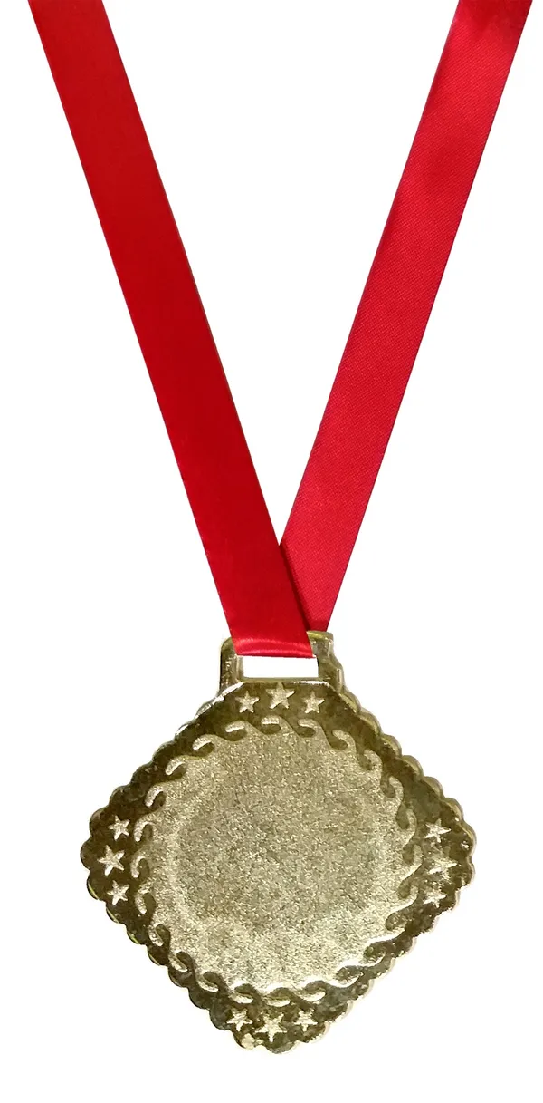 Pack_Of_12_Kite_Shape_Medals_|_With_Satin_Ribbon_|_Size_-_2.25_Inch_Dia_|_Gold_&_Silver_&_Brown