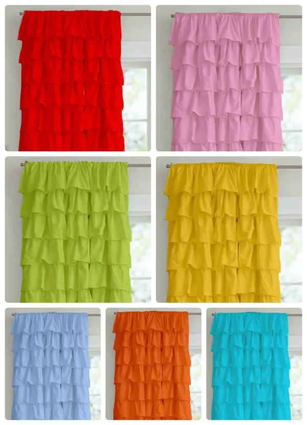 Pack_of_2_Cotton_Green_Ultimate_Ruffle_Rod_Pocket_Curtain_Set_for_Window_and_Door