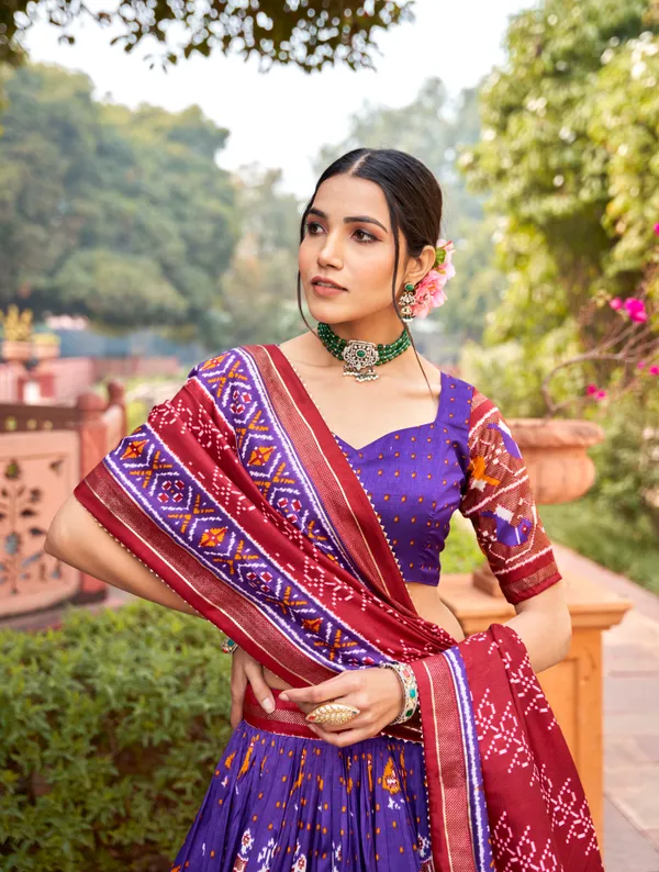 Blue_Premium_&_Elegant_Dola_Silk_Lehenga_Choli_For_Women