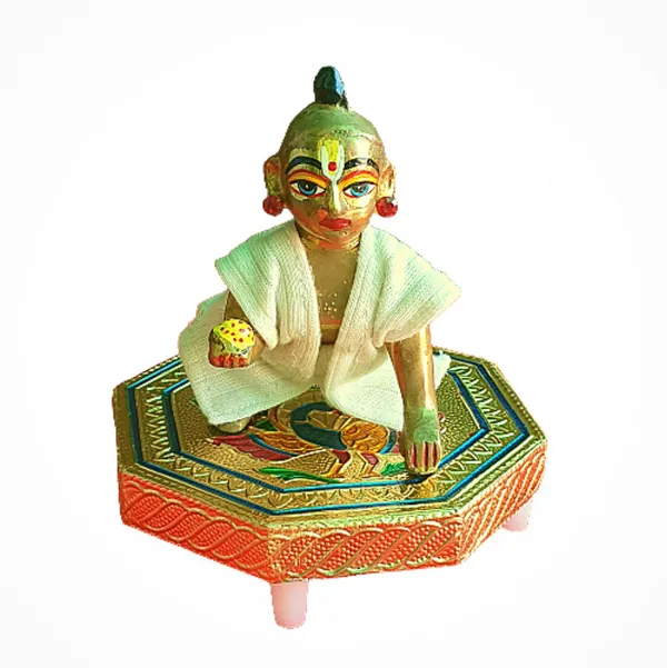 Rajwadi_Meenakri_Wooden_Chowki_Size_5x5_Inch|_Rajvadi_Bajot_|_Pooja_Patla_For_Home_Temple_Wooden_All_Purpose_Chowki_(Multicolor,_Pack_of_1)