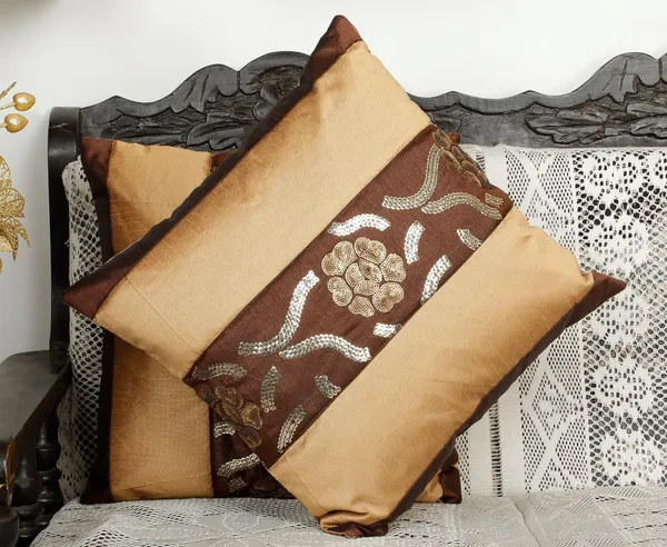 Pack_of_5_Pieces_Polysilk_Floral_Squence_Brown_Cushion_Cover_for_Living_room_and_Bedroom