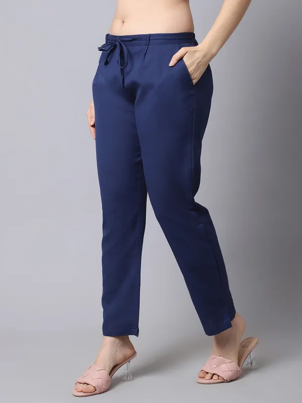 Dark_Blue_Pleat-front_Cigrette_Pants