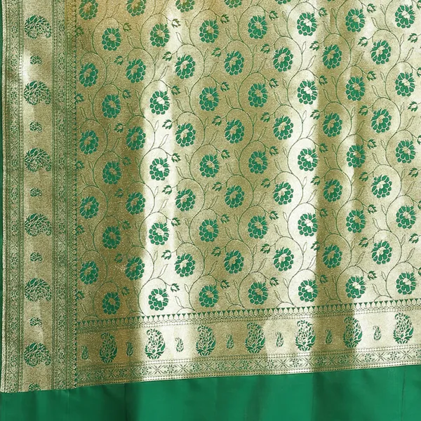 Orange_Satin_Silk_Banarasi_Sarees_For_Women