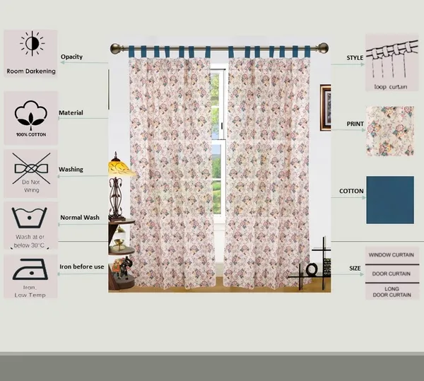 Pack_of_2_Cotton_Blue_Multi_Flower_Printed_Tab_Top_Curtain_Set_for_Window_and_Door