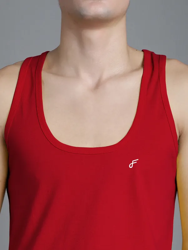 Red_Cotton_U_Neck_All_Day_Wear_Vest_For_Men