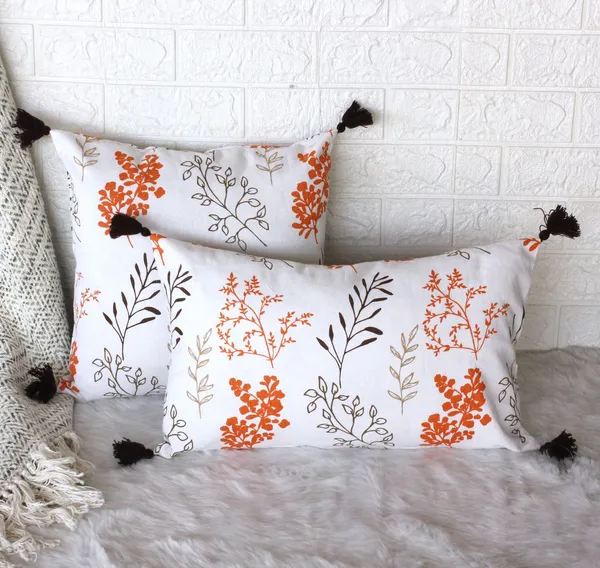 Pack_of_2_Piece_Orange_Cotton_Bloom_Bliss_Printed_Collection_Cushion_&_Pillow_Cover_for_Living_Room_and_Bedroom