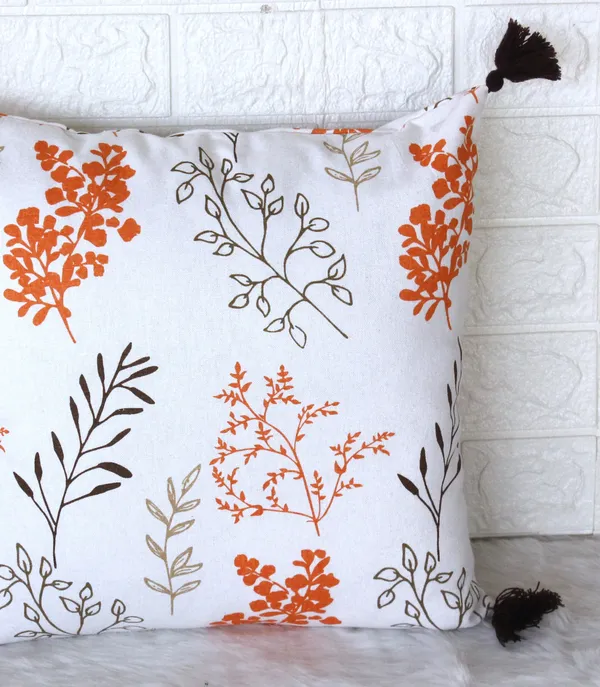 Pack_of_2_Piece_Orange_Cotton_Bloom_Bliss_Printed_Collection_Cushion_&_Pillow_Cover_for_Living_Room_and_Bedroom