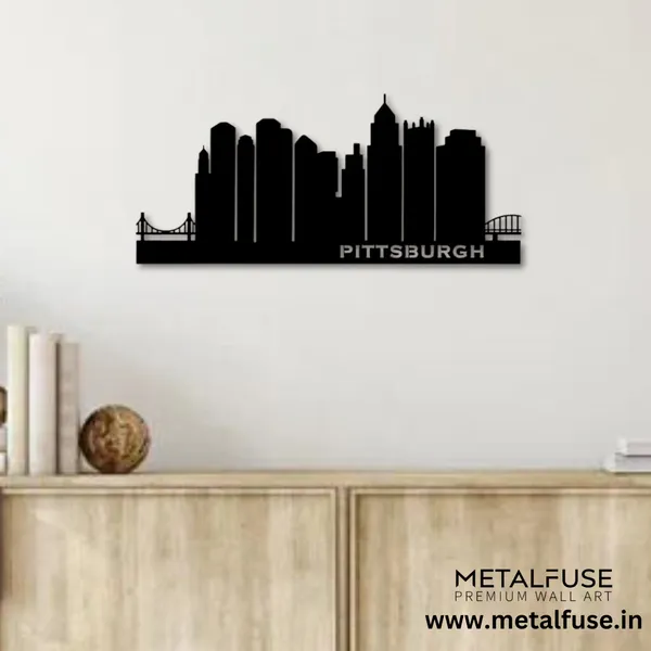 Wooden_Wall_Art_for_Home_Decoration__|_Pittsburgh_Skyline__|_Black