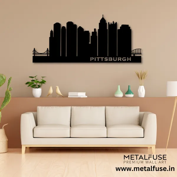 Wooden_Wall_Art_for_Home_Decoration__|_Pittsburgh_Skyline__|_Black