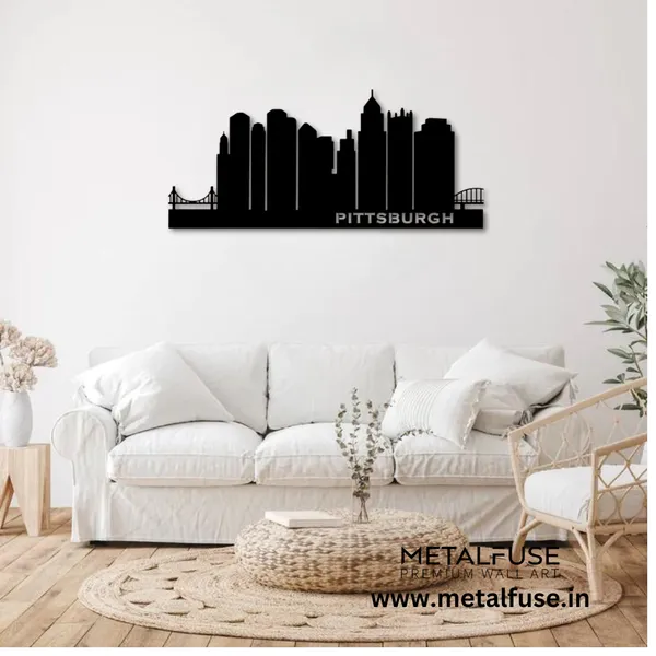 Wooden_Wall_Art_for_Home_Decoration__|_Pittsburgh_Skyline__|_Black