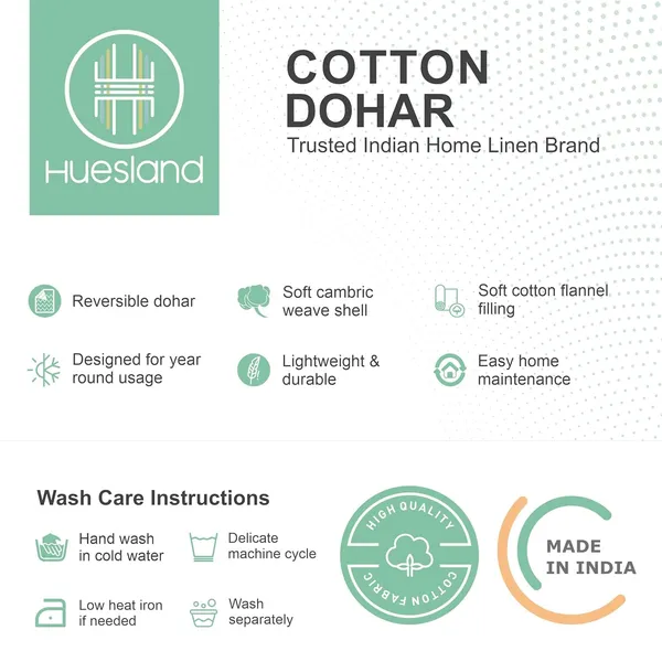 Cotton_Reversible_Double_Dohar,_Lightweight_AC_Blanket_for_All_Weather_Use_|_Blushing_Blooms_-_White,_Sandcastle_&_Green