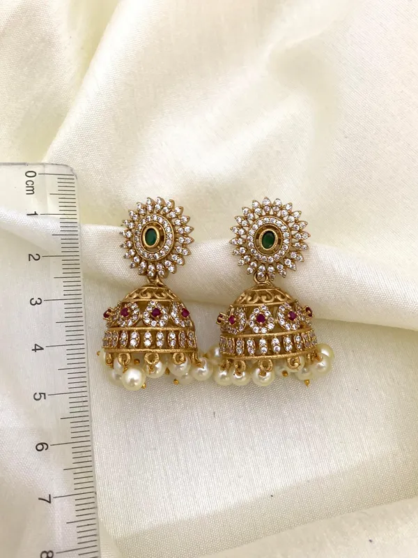 Dhvani_Antique_Jhumka_Earrings